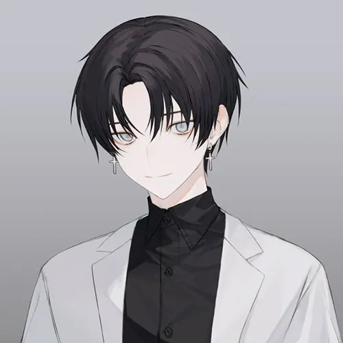 Gambar 26. PP WA Sendiri Anime cowok anting