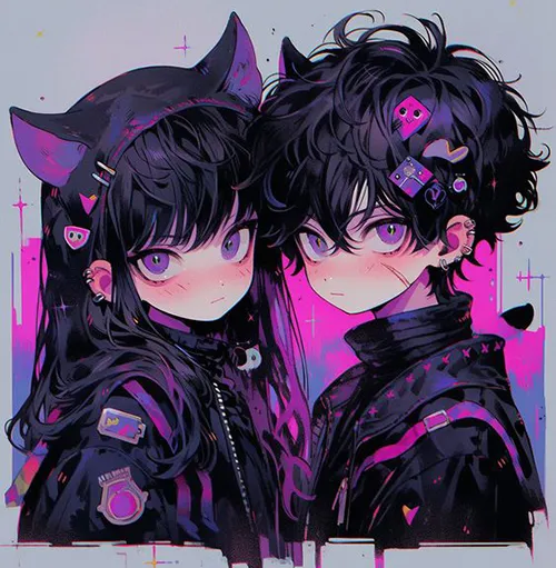 Gambar 43. PP Couple Anime Aesthetic serasi