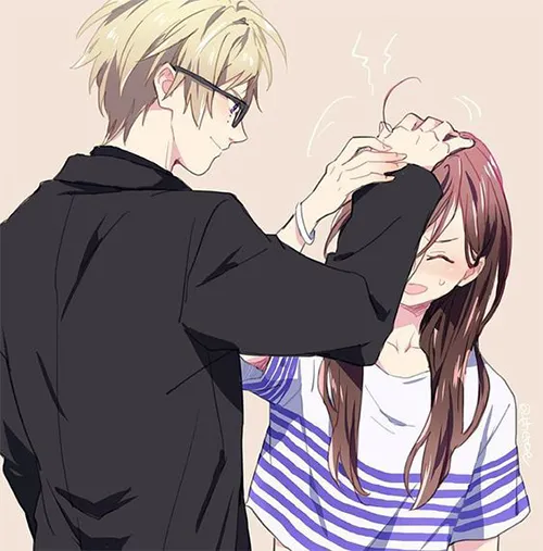 Gambar 51. PP Couple Anime Aesthetic gemas