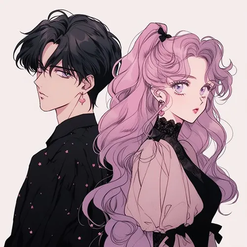 Gambar 52. PP Couple Anime Aesthetic Cantik Ganteng