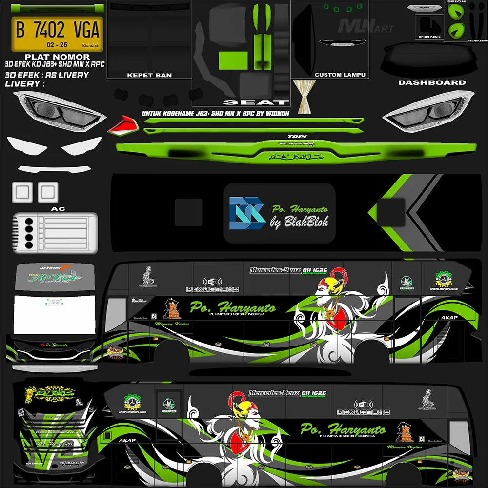 12. Po Haryanto 153 Al Kunt Srikandi JB3