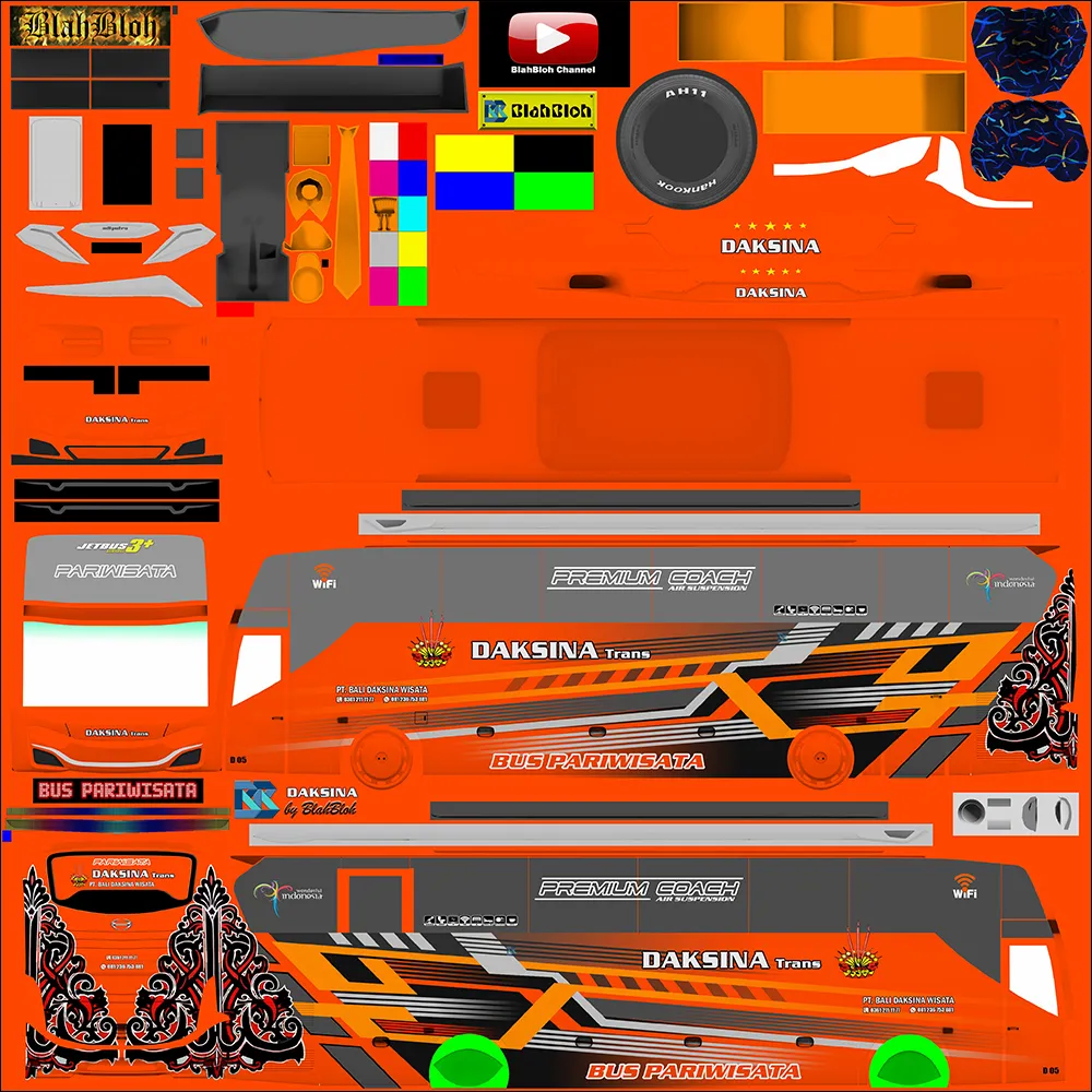 124. Daksina Trans JB3 Hino Farid