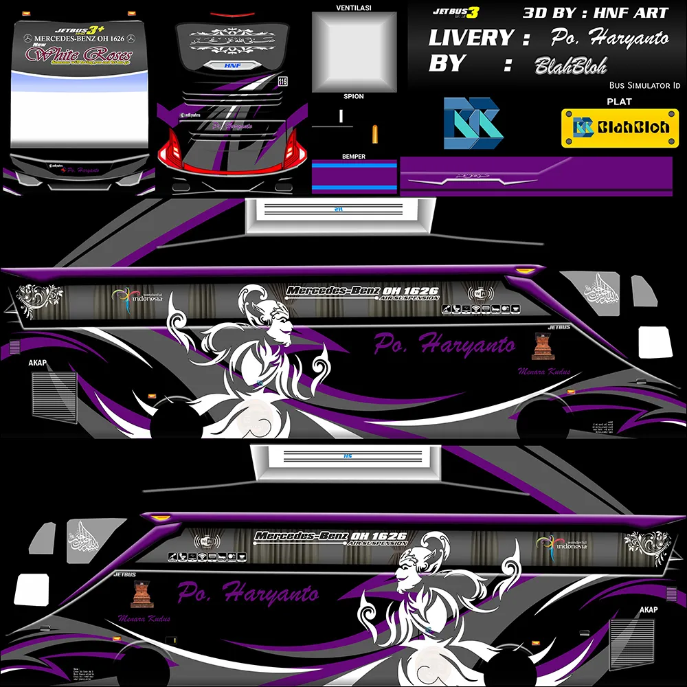 178. Hr 115 White Roses JB3+ Facelift SHD