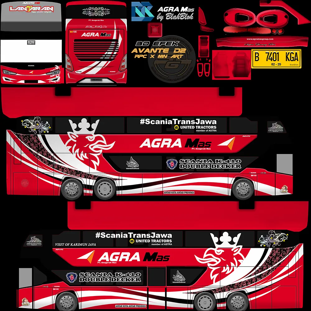 3. Agra Mas SDD Rombak Avante D2 MNXRPC