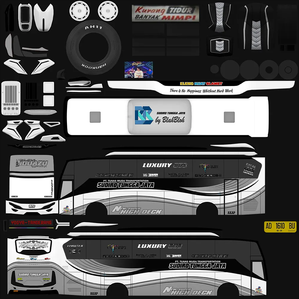 38. Sudiro Tungga Jaya Iguazu JB2 Hino ASXFM