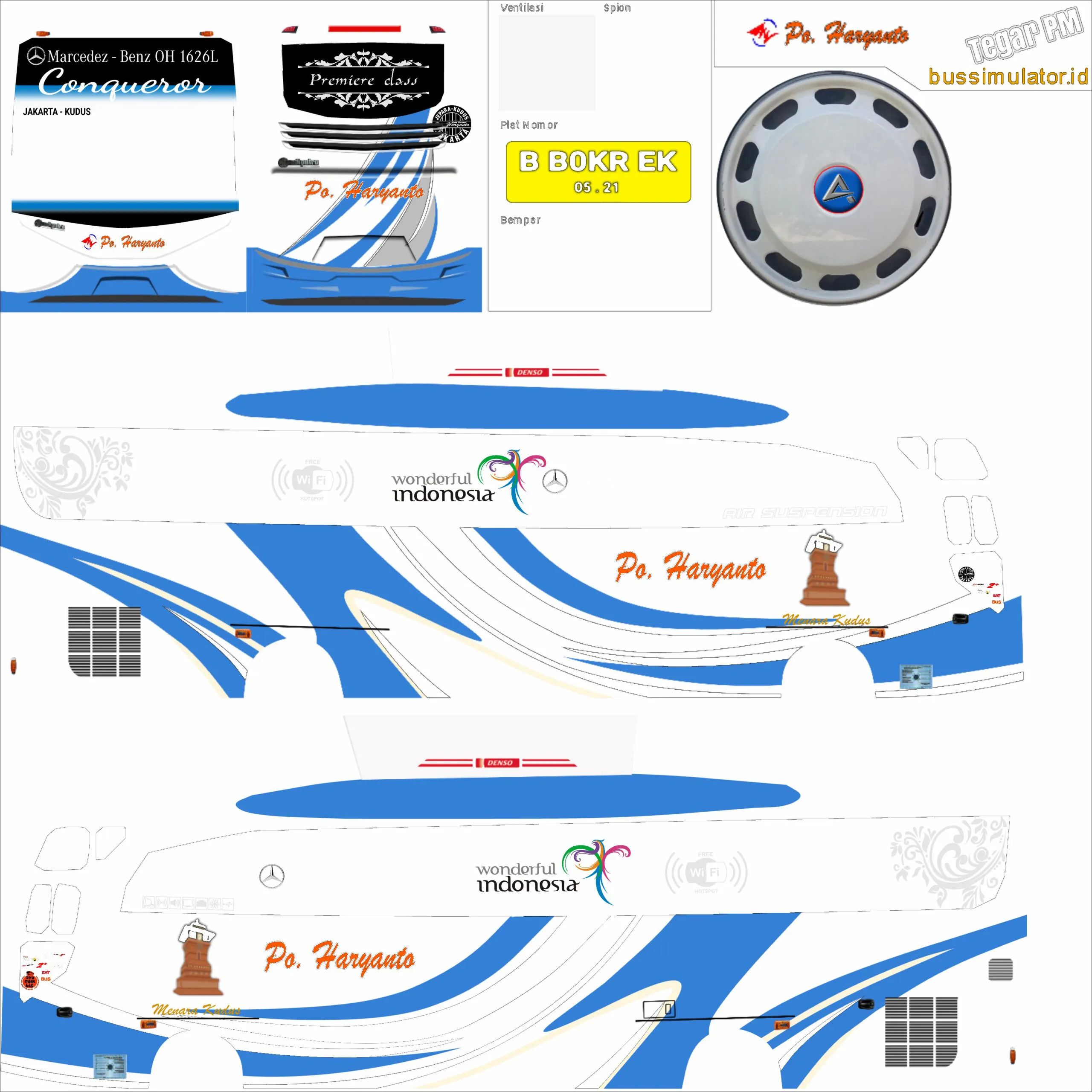 42. Haryanto Blue White HD