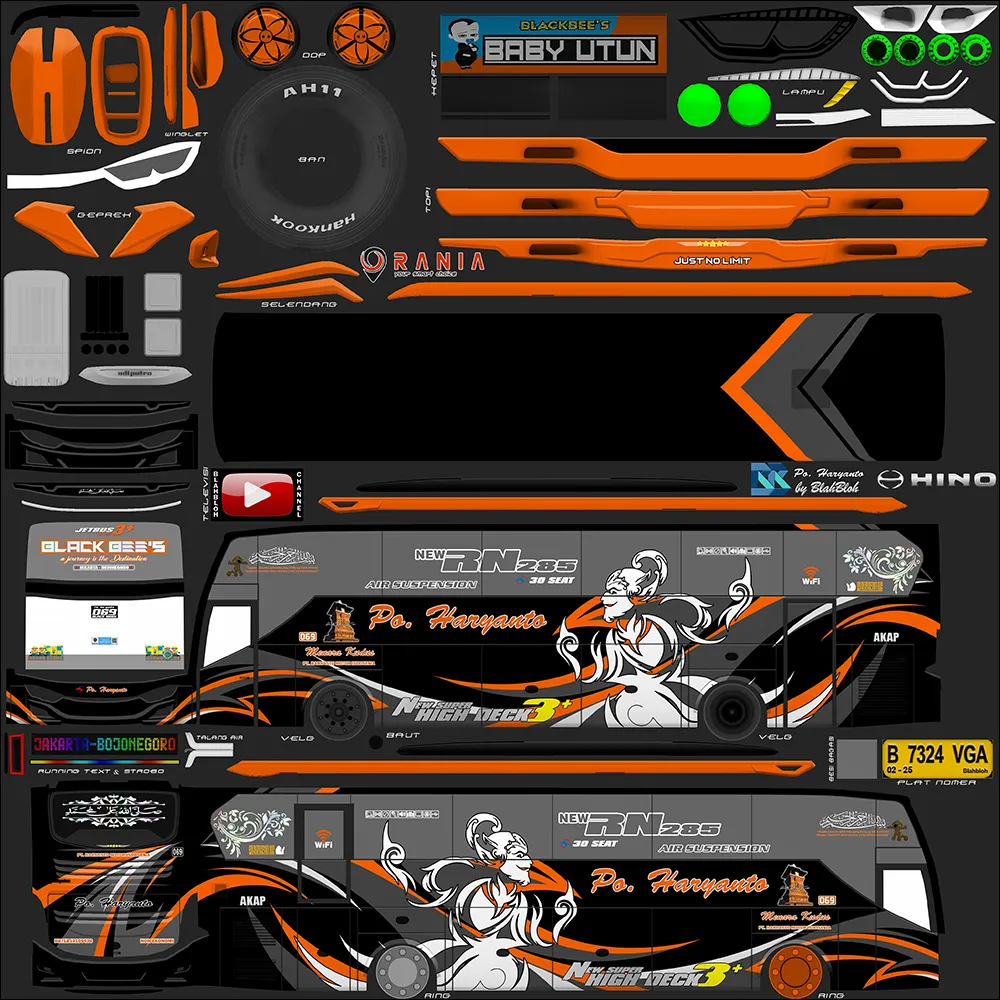 92. Hr 069 Black Bees JB3 Farid