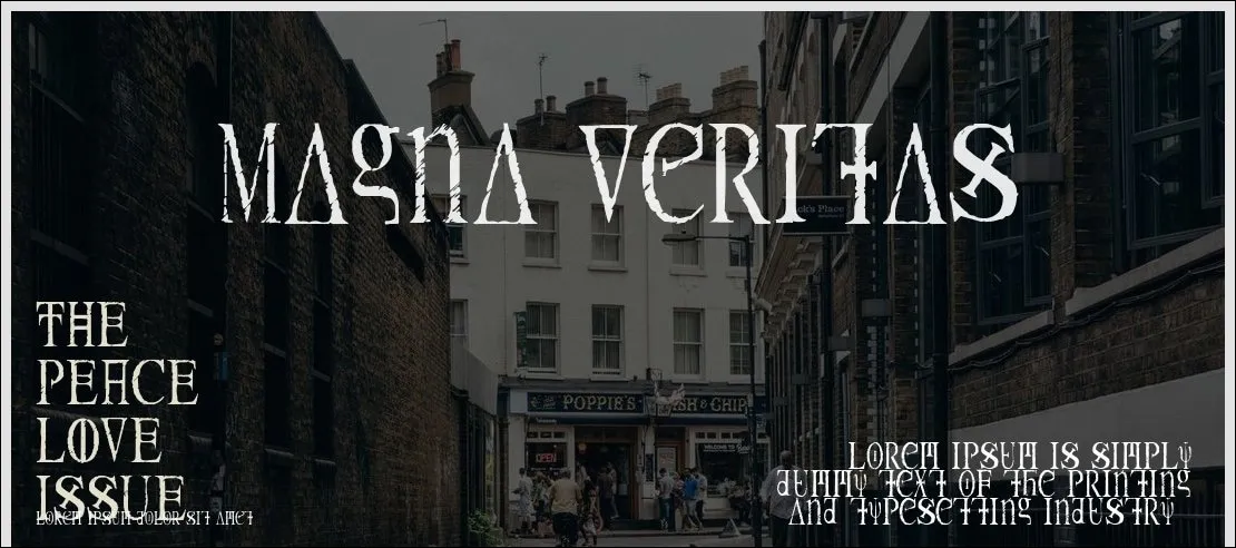 Font 37. Magna Veritas