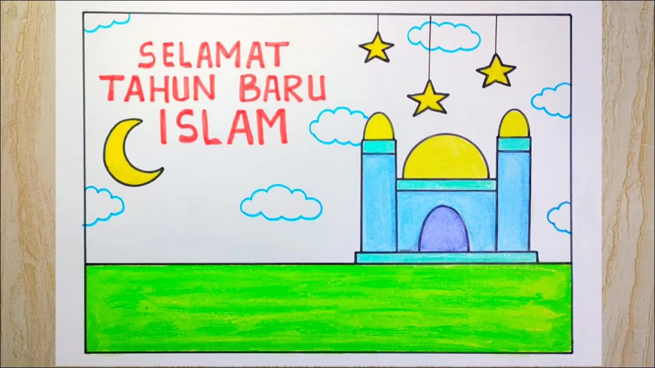 Gambar 01. Poster Selamat Tahun Baru Islam