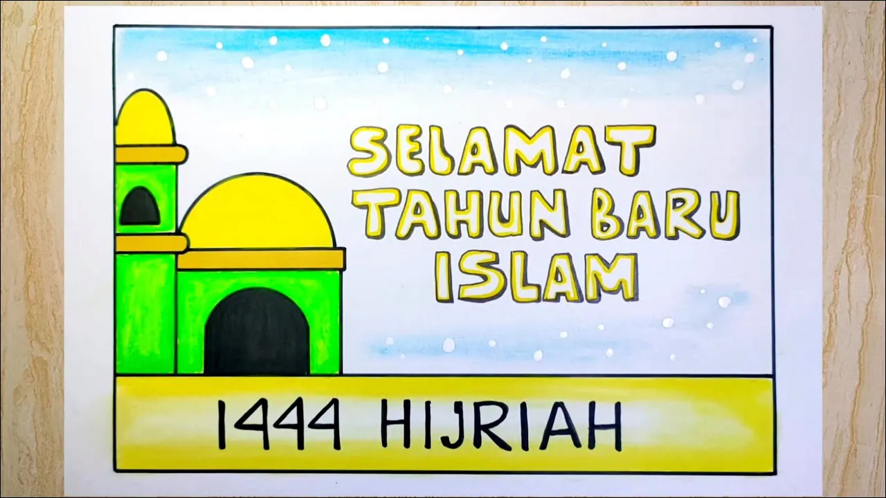Gambar 02. Poster Tahun Baru Islam 1444 H