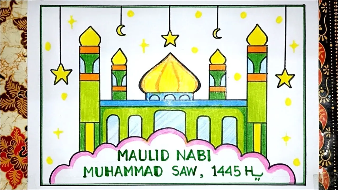Gambar 04. Poster Maulid Nabi 1445 H