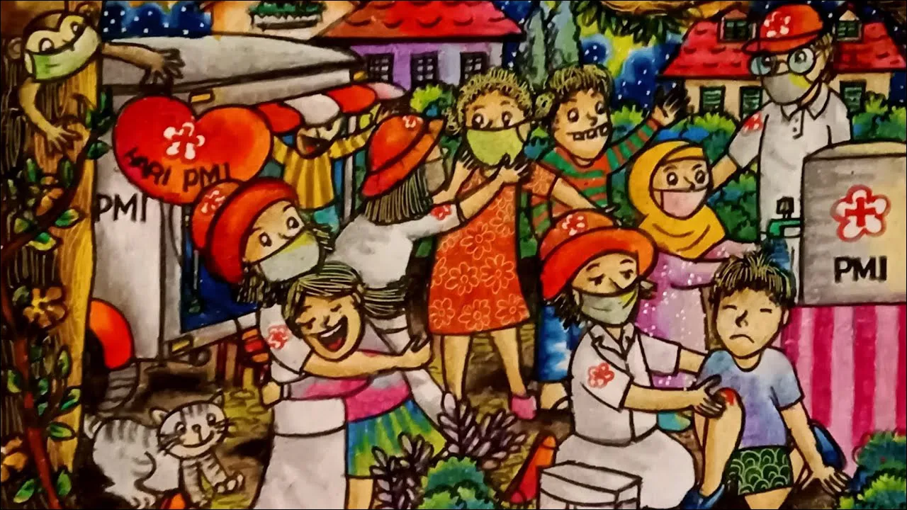 Gambar 04. Poster Tema Hari PMI