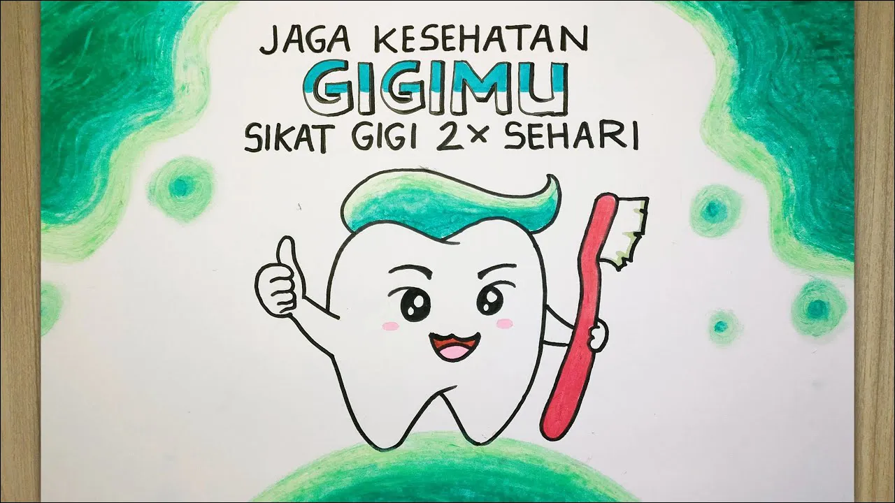 Gambar 08. Poster Sikat Gigi 2x Sehari