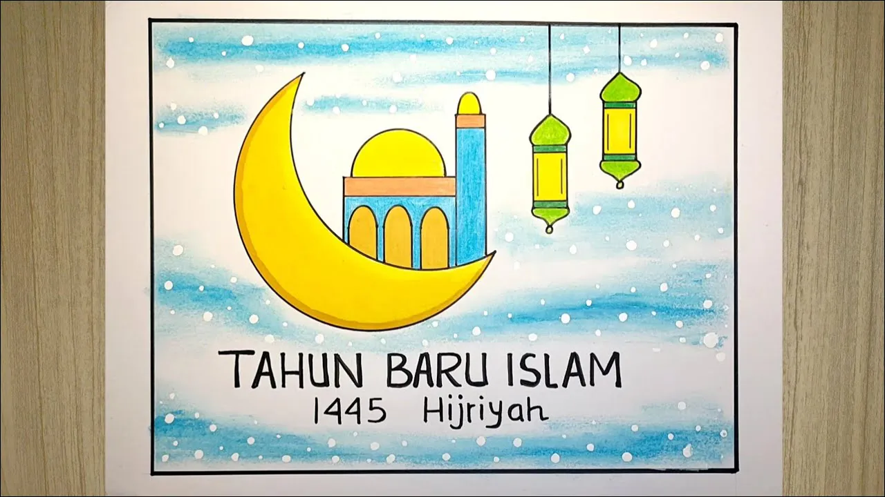 Gambar 08. Poster Tahun Baru Hijriyah