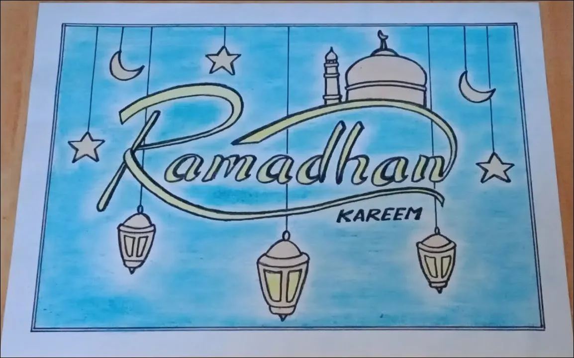Gambar 10 Poster Ramadhan Kareem