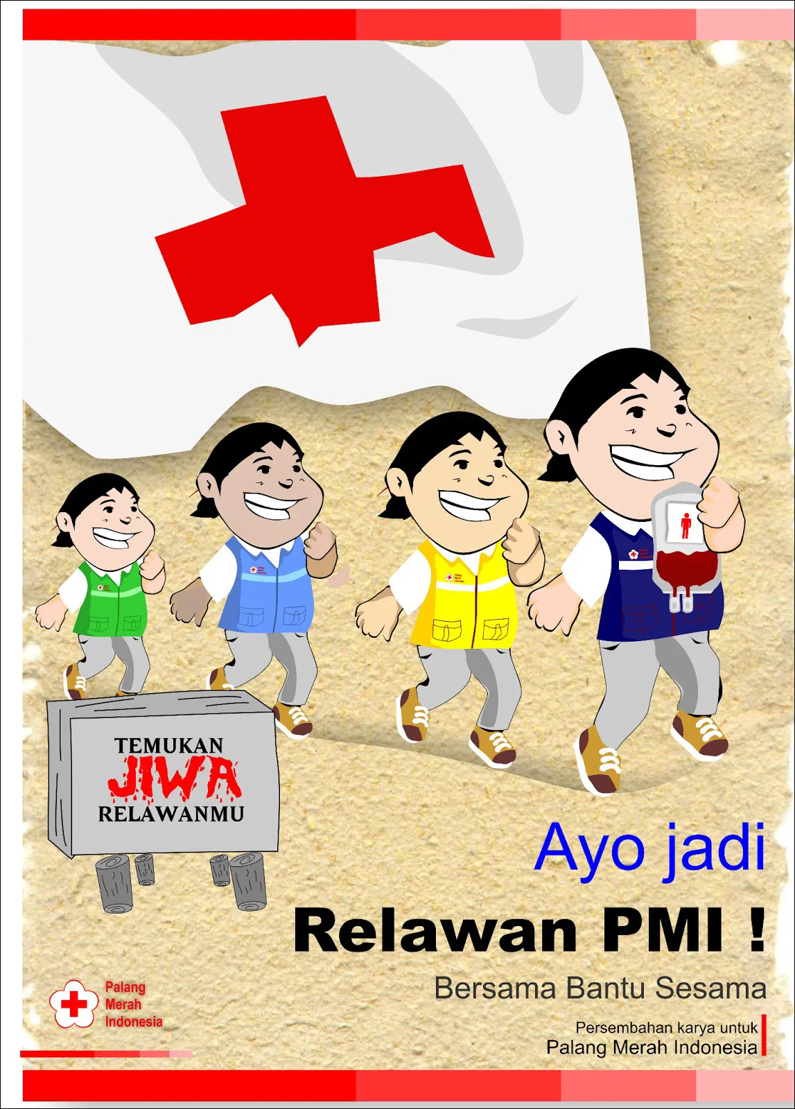 Gambar 10. Poster Ayo Jadi Relawan PMI