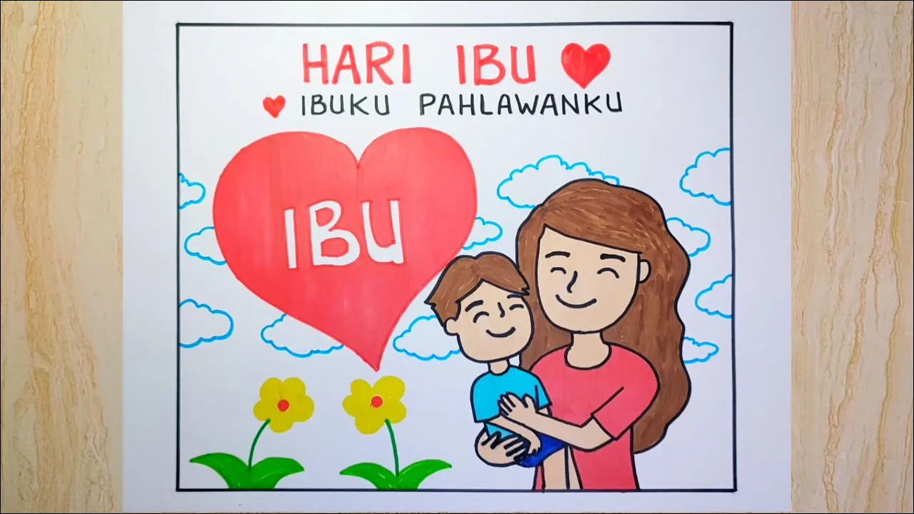 Gambar 15 Poster Ibuku Pahlawanku