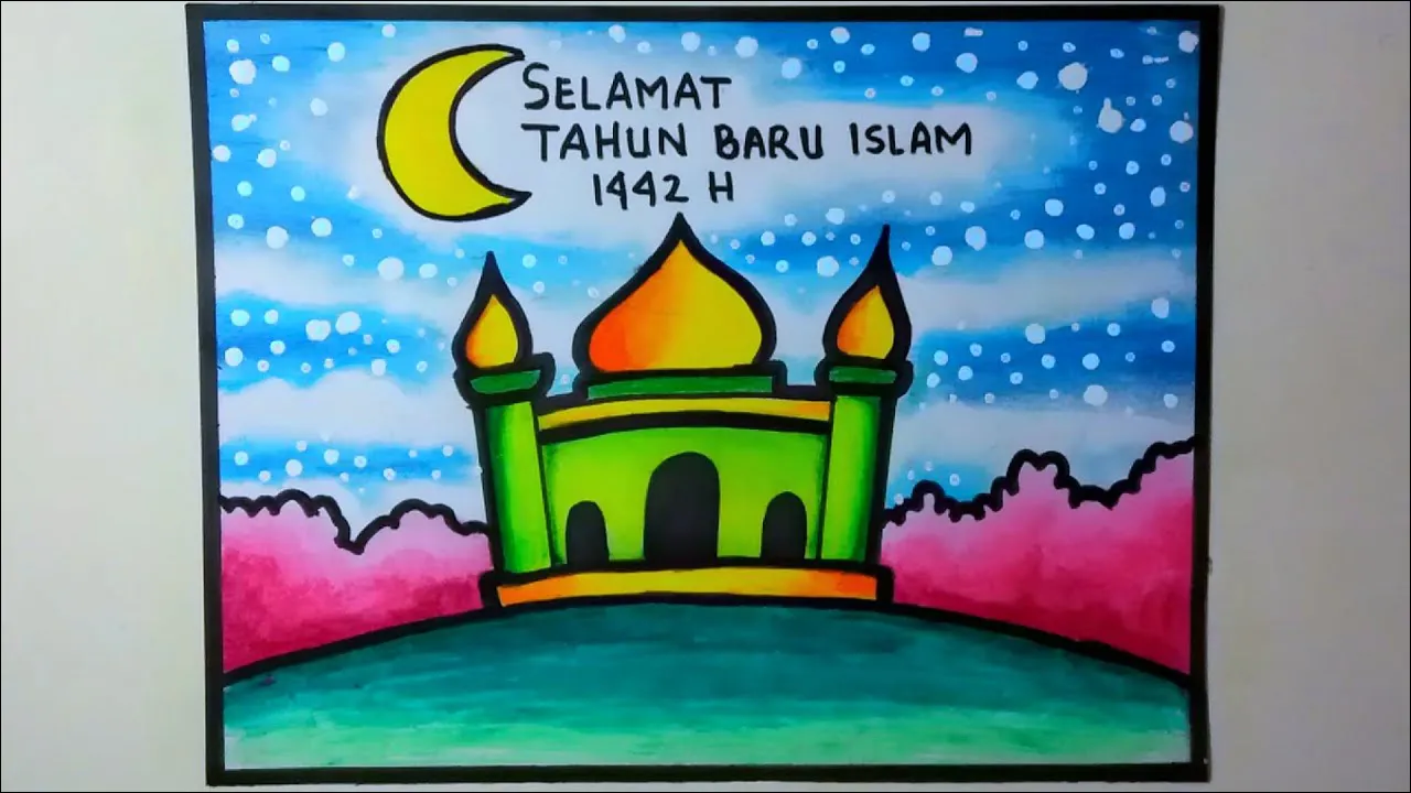 Gambar 16. Poster Selamat Tahun Baru Islam 1442 H