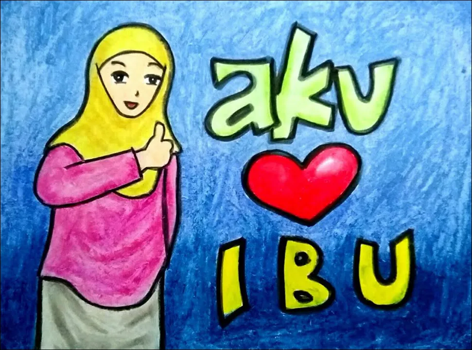 Gambar 17 Poster Aku Cinta Ibu