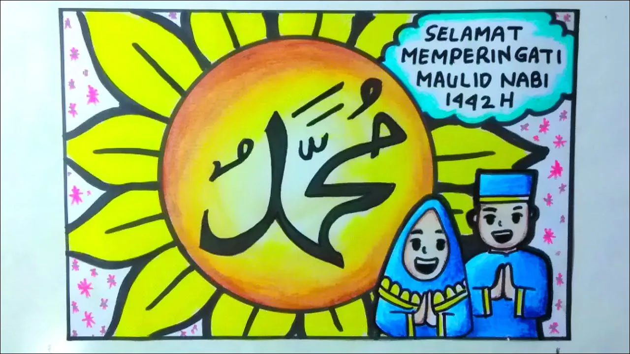 Gambar 17. Poster Memperingati Maulid Nabi 1442 H