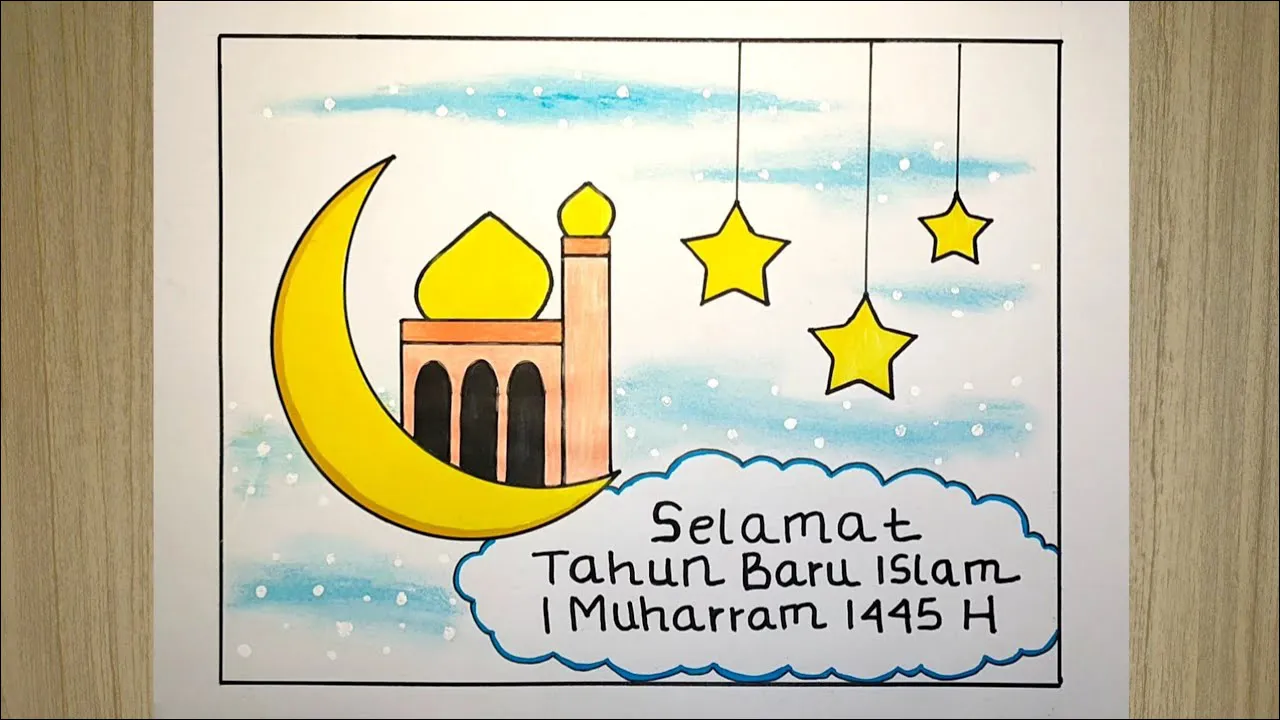 Gambar 17. Poster Selamat Tahun Baru Islam 1 Muharram
