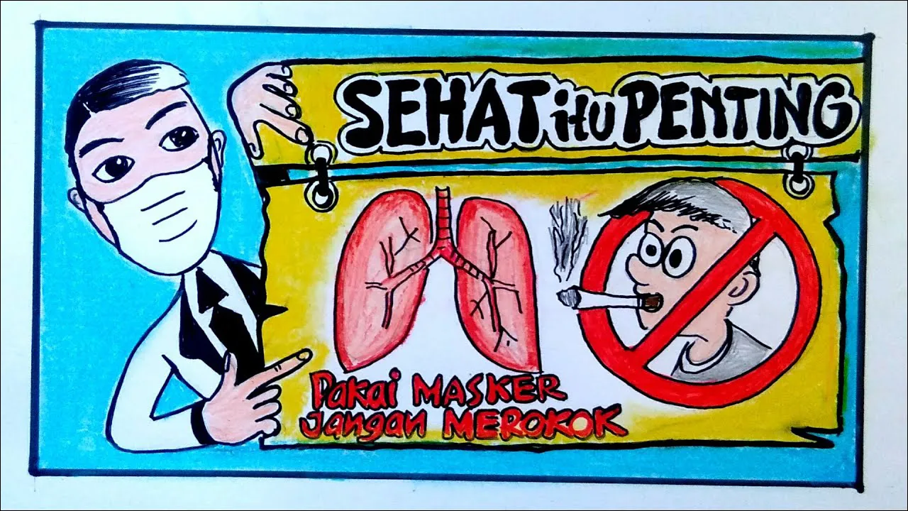 Gambar 25. Poster Sehat itu Penting
