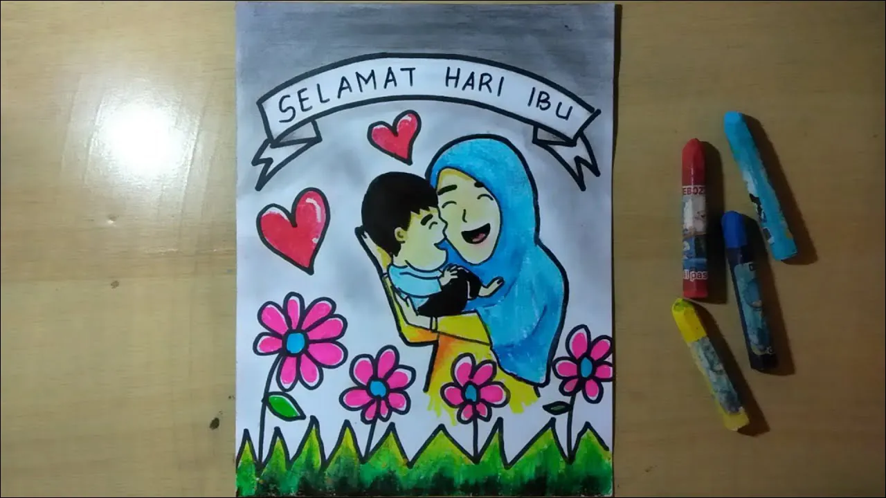 Gambar 27 Poster Ucapan Hari Ibu
