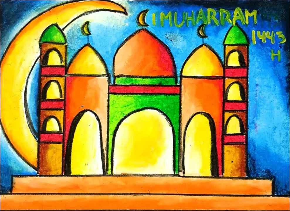 Gambar 30. Poster 1 Muharram 1443 H Tahun Baru Islam