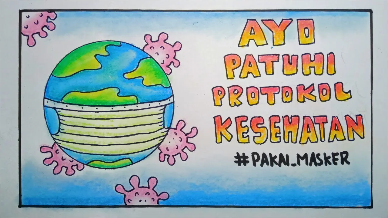 Gambar 30. Poster Ayo Patuhi Protokol Kesehatan