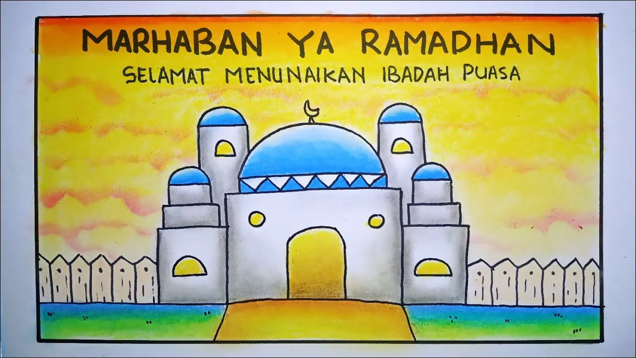 Gambar 40 Poster Ramadhan Selamat Menunaikan Ibadah Puasa