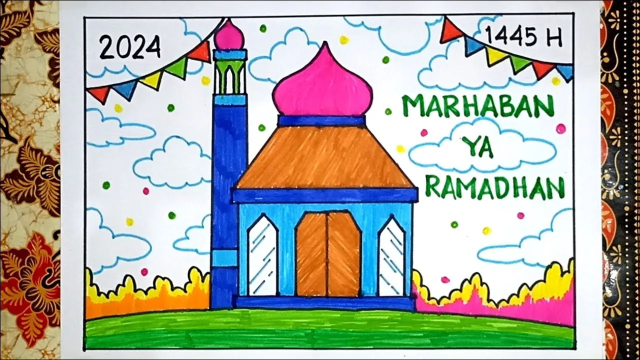 Gambar 43 Poster Marhaban Ya Ramadhan 2024
