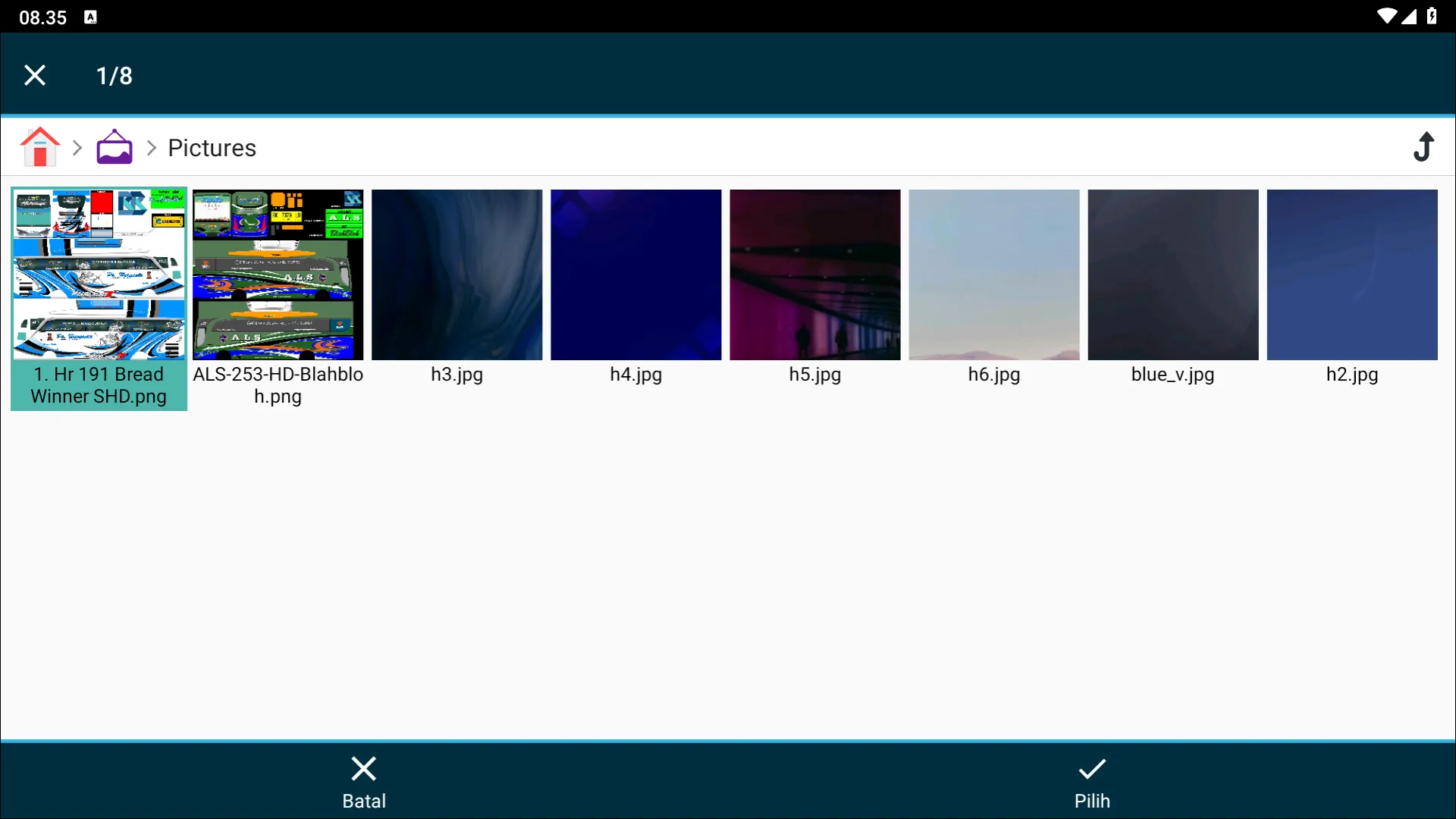 Langkah 5. Memilih Livery yang digunakan - Livery Bussid PO Haryanto