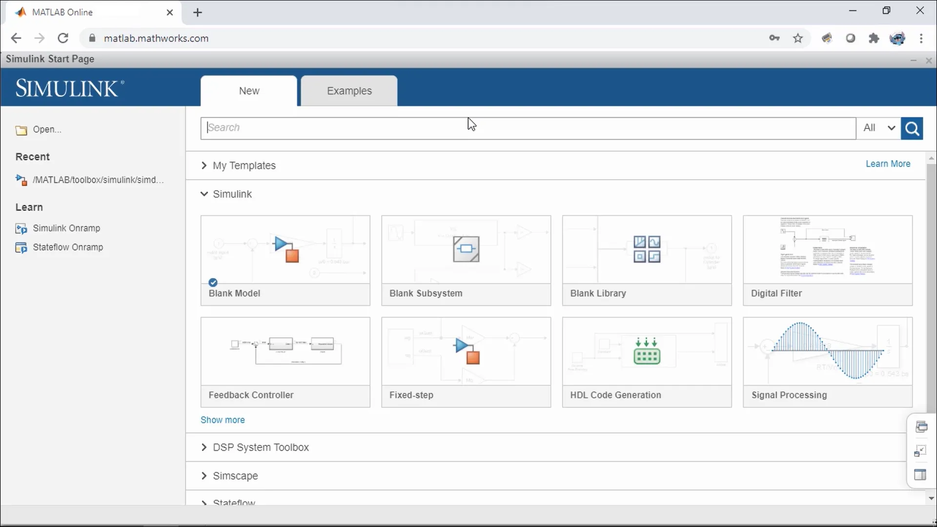 Simulink Online MATLAB R2020b - MathWorks