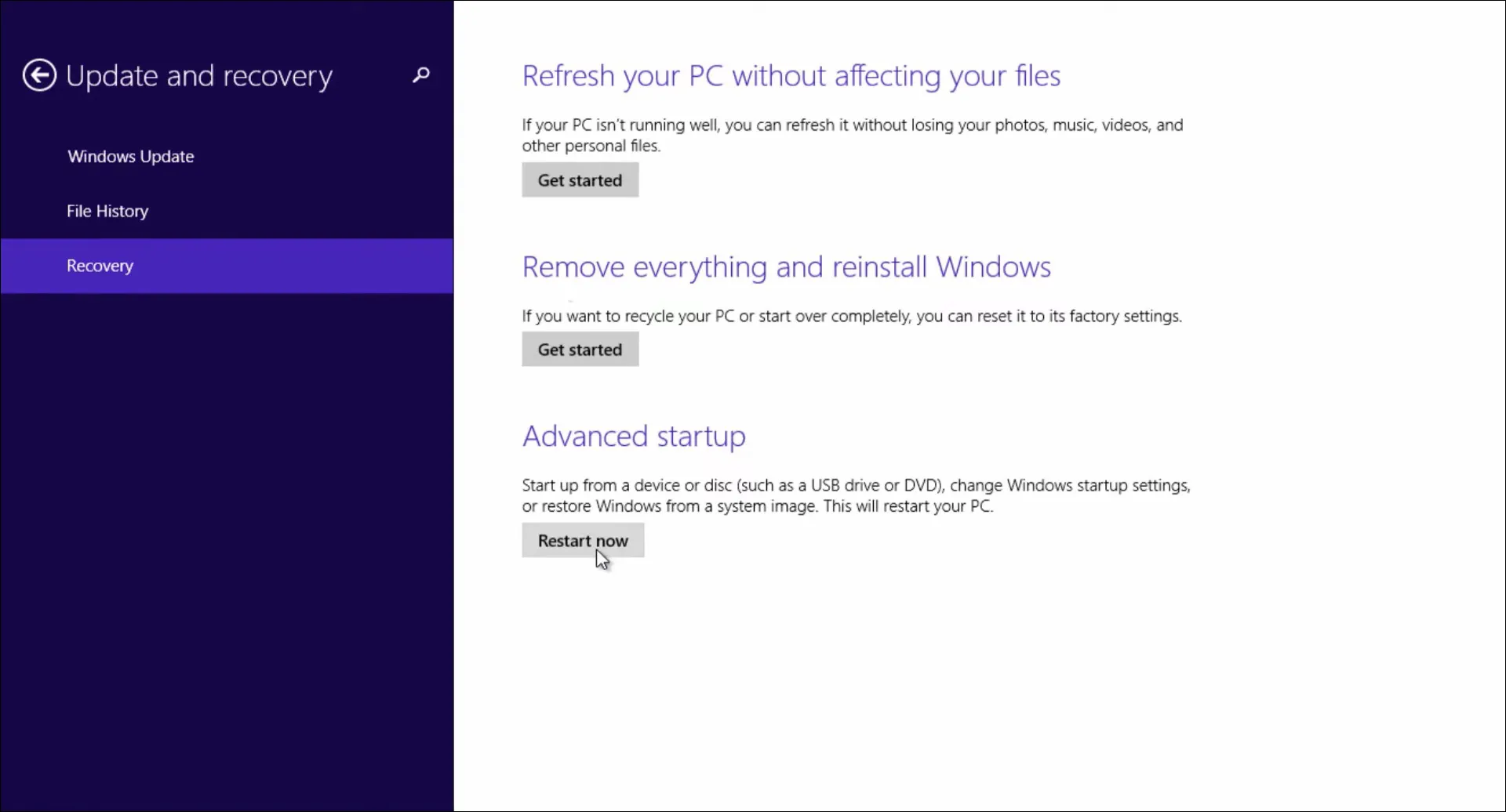 Cara masuk BIOS Laptop Dell Windows 8
