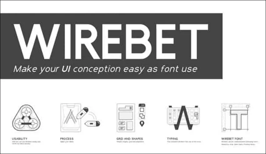 Font 18. Wirebet