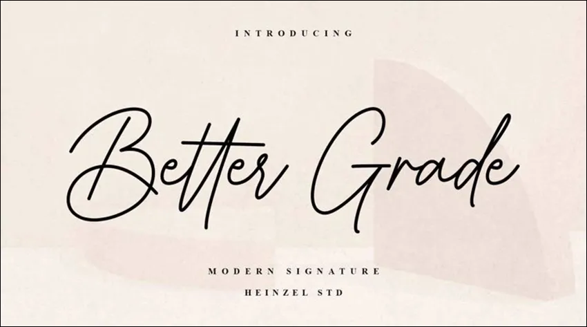 Font 24. Better Grade