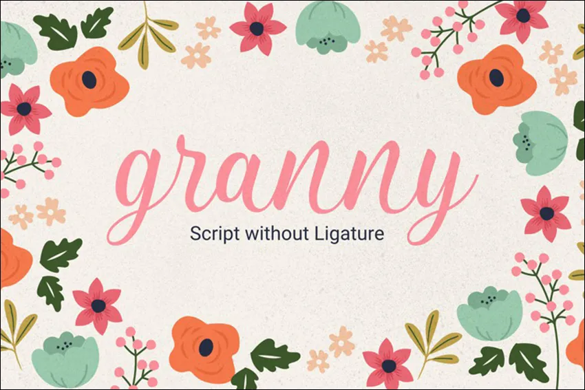 Font 26. GFont 26. Grannyranny