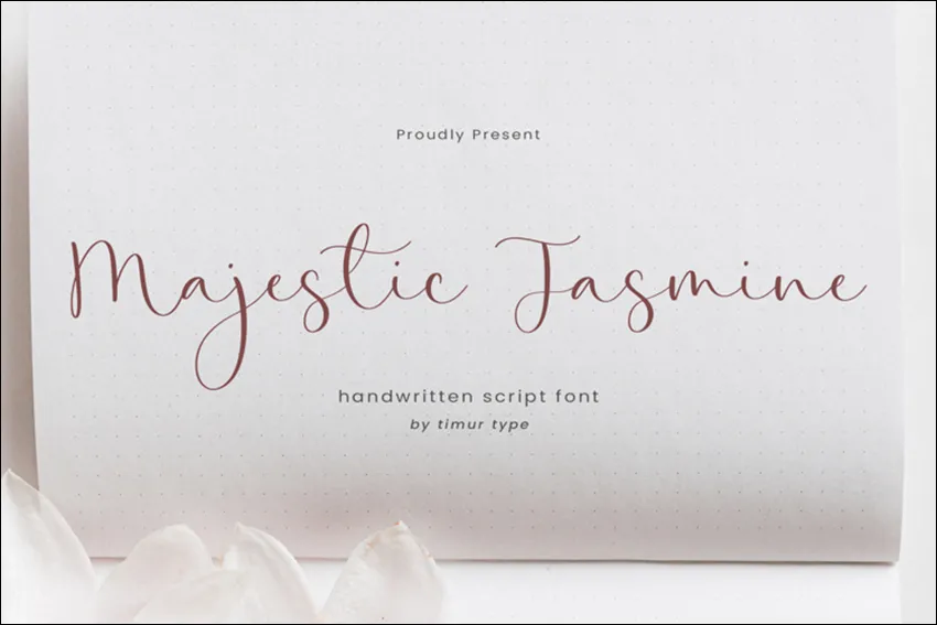 Font 27. Majestic