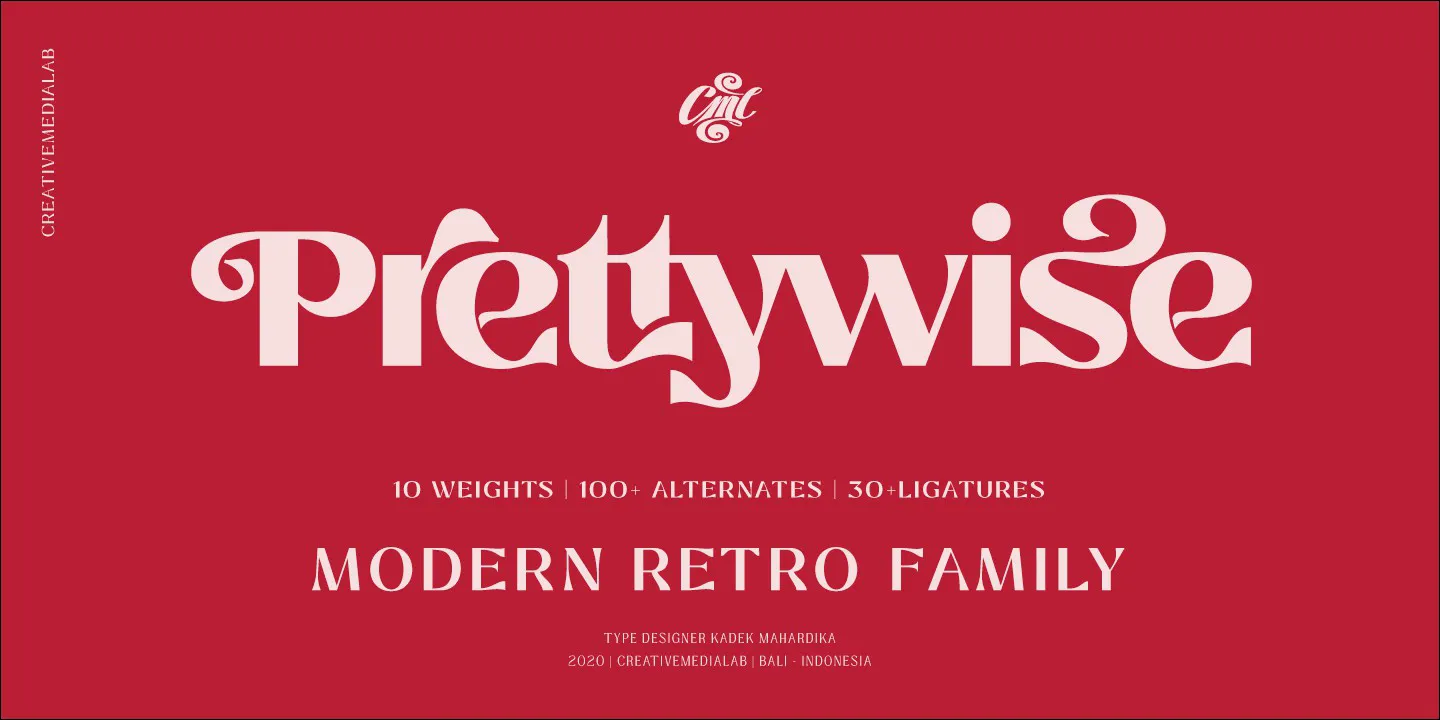 Font 30. Prettywise