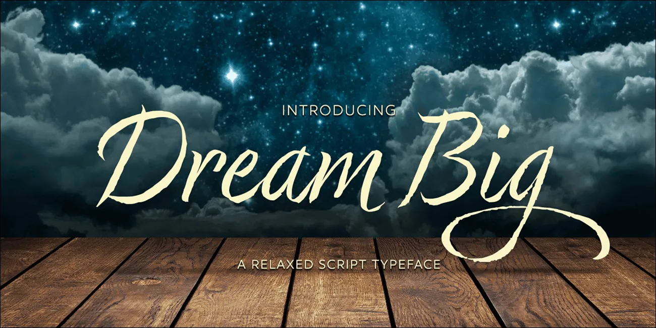 Font 38. Dreambig