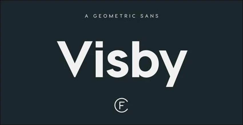 Font 45. Visby CF