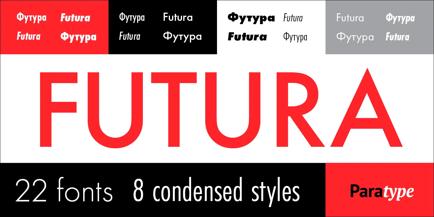 Font 5. Futura