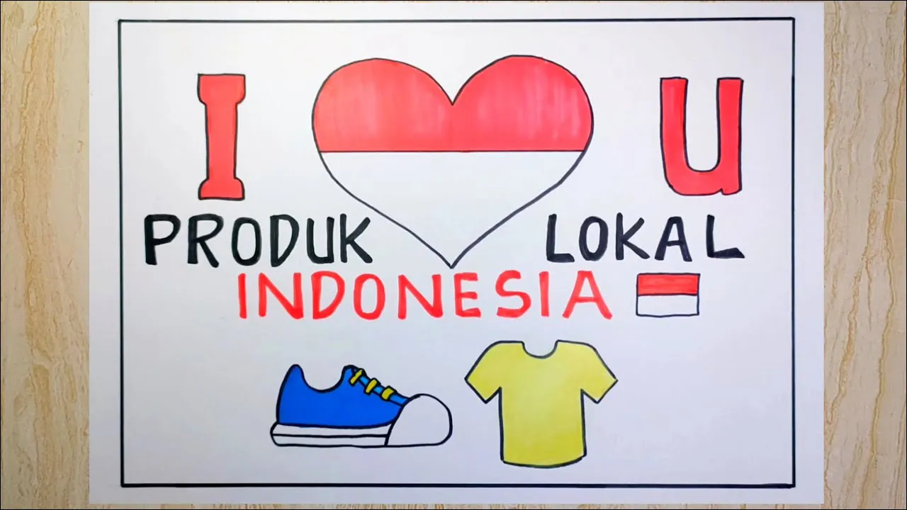 Gambar 01. I Love U Produk Lokal Indonesia