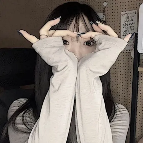 Gambar 05. PP WA Korea Lucu Cewek Love Sign