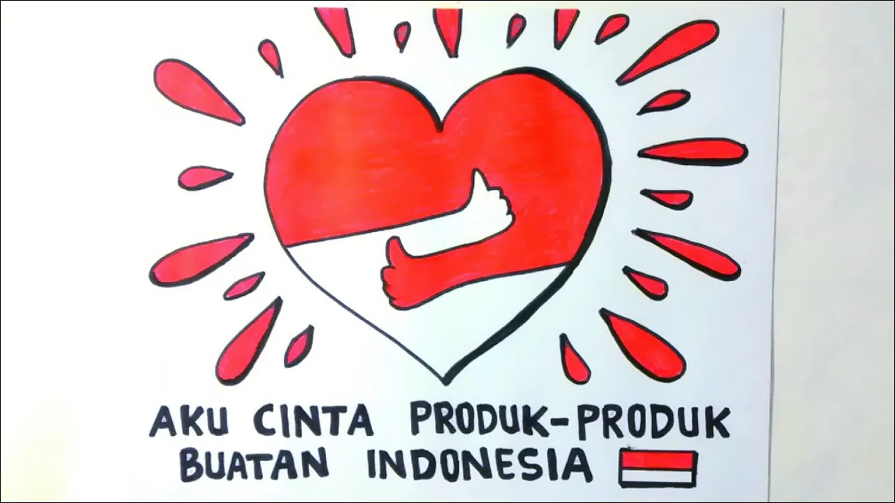 Gambar 11. Cinta Produk Buatan Indonesia Tema Merah Putih