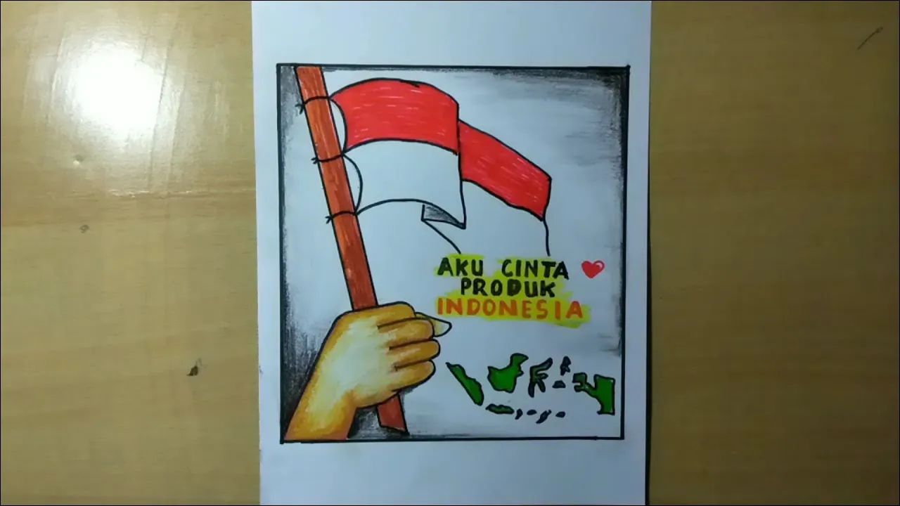 Gambar 13. Aku Cinta Produk Indonesia Tema Benua