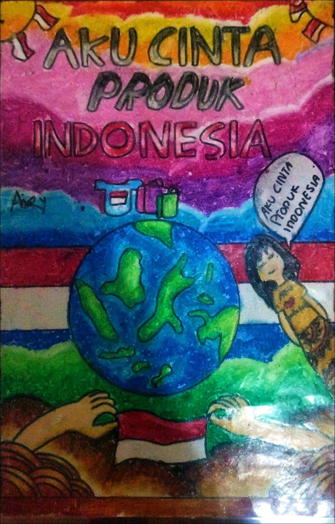 Gambar 14. Aku Cinta Produk Indonesia Tema Warna-warni