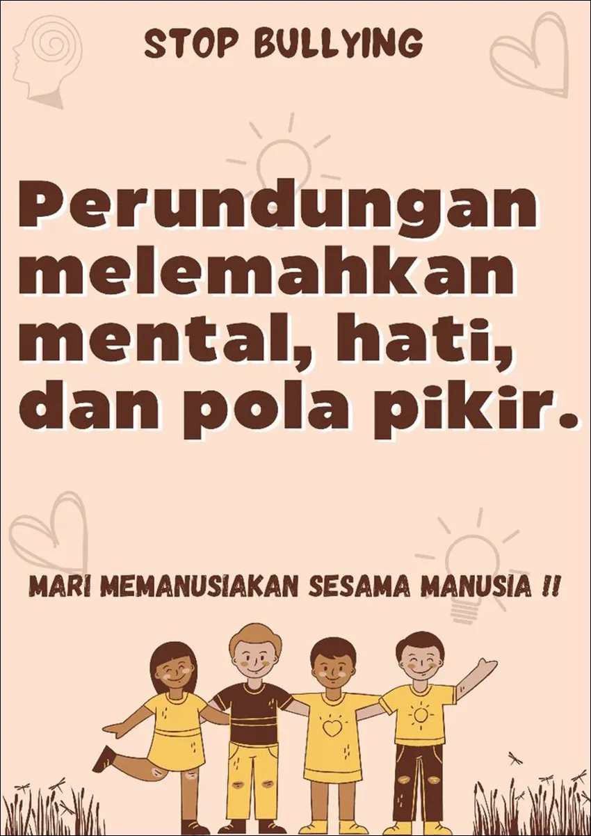 Gambar 25. Poster Dampak Bullying