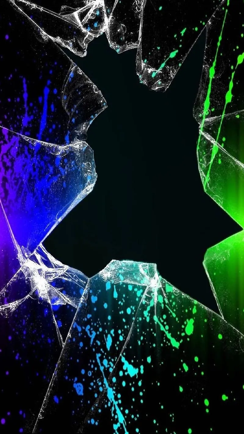 Gambar 02. cracked broken screen