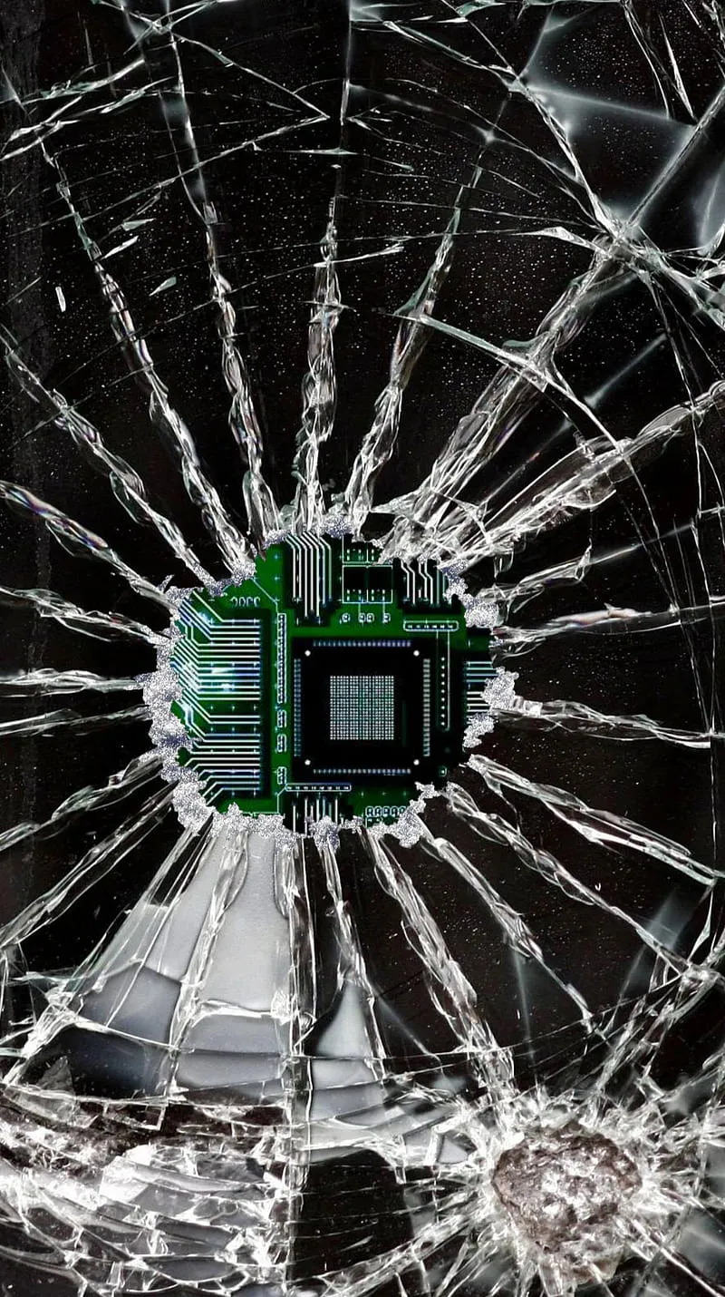 Gambar 04. screen break broken screen